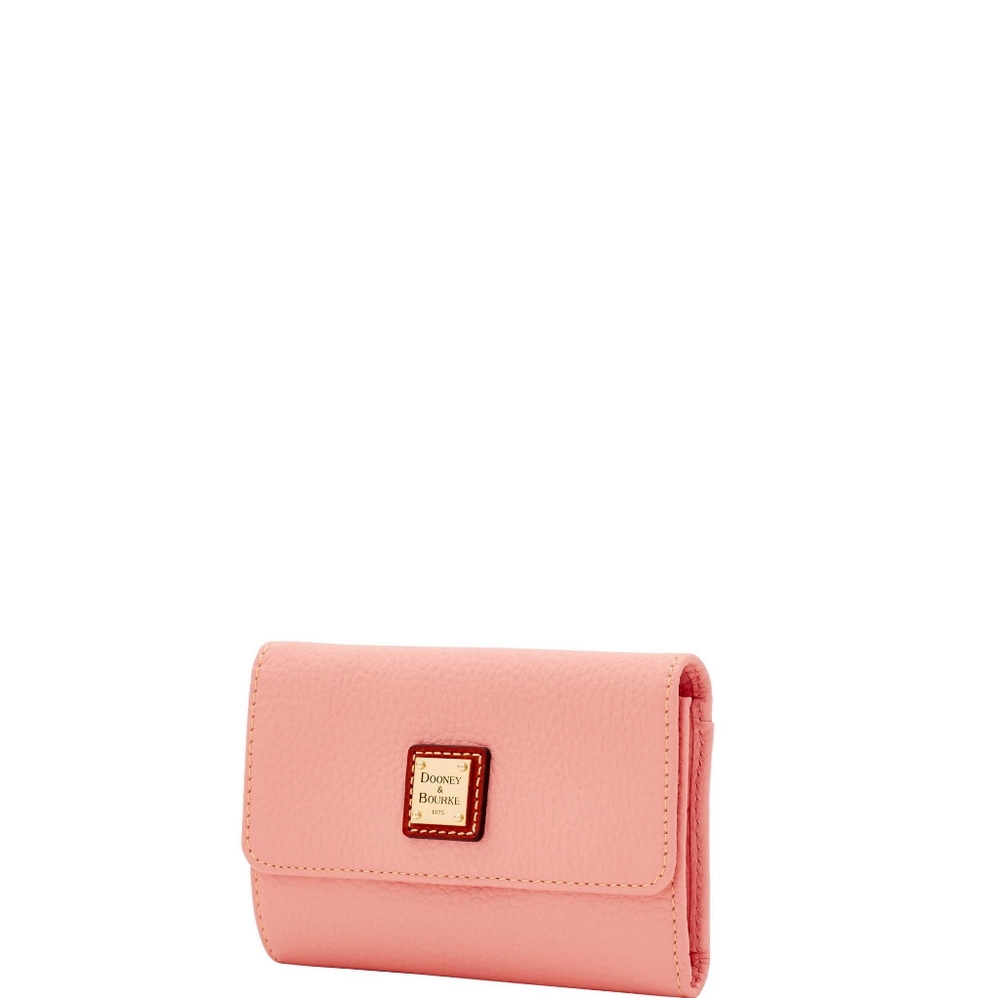 Pebble Grain Flap Wallet